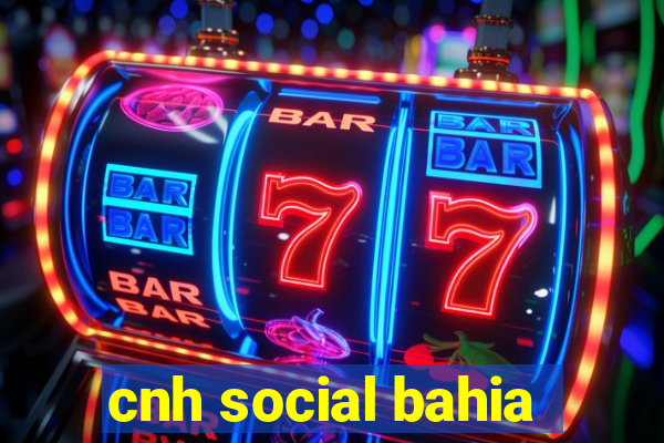 cnh social bahia